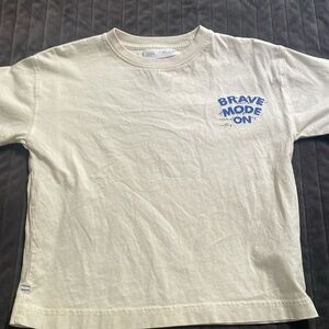 little boy zara t shirt size 6-7
